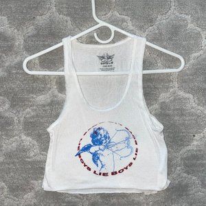 Boys Lie Kevin Grace Graphic Tank Top